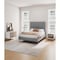 Manhattan Comfort 2-Piece DUMBO Standard 3-Drawer Dresser and DUMBO 1.0 Nightstand in White and Grey 2-DB01-WG - alternate 1